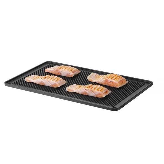 Bordázott grillsütőlap CONVECTOMAT GRILLPLATE, HENDI, GN 1/1, 530x325x(H)15mm