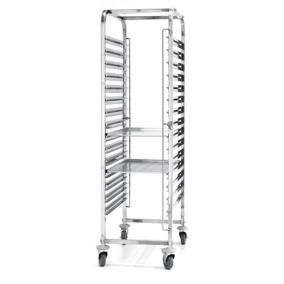 Tálcaszállító kocsi – 15x 600x400, HENDI, 515x680x(H)1710mm