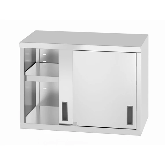 Akasztószekrény – hegesztett, tolóajtókkal, HENDI, Profi Line, 800x400x(H)600mm