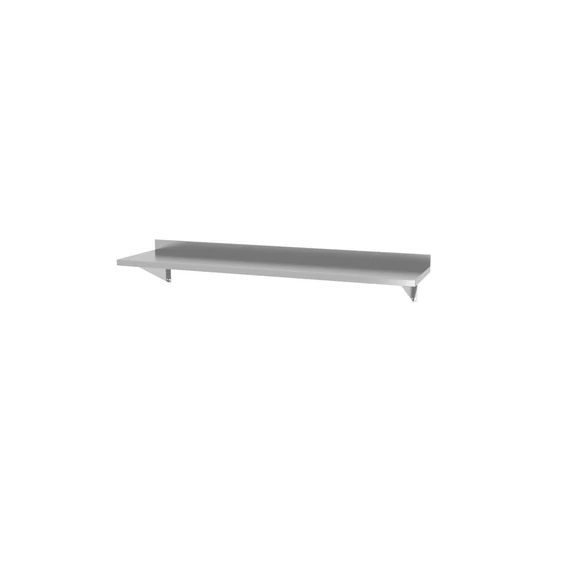Fali polc, 2 konzollal, HENDI, 1200x300x(H)250mm