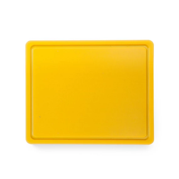 Vágódeszka HACCP GN 1/2, HENDI, GN 1/2, Citromsárga, 325x265mm