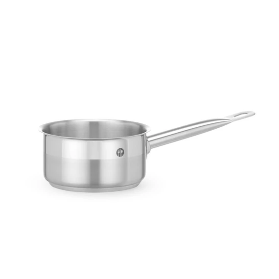 Nyeles lábas - fedő nélkül, HENDI, Profi Termékcsalád, 1L, ⌀140x(H)70mm