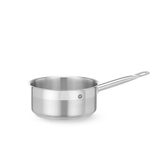 Nyeles lábas - fedő nélkül, HENDI, Profi Termékcsalád, 2L, ⌀180x(H)80mm