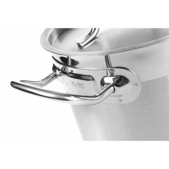 Magas fazék- fedővel, HENDI, Profi Line, 3L, ⌀160x(H)150mm
