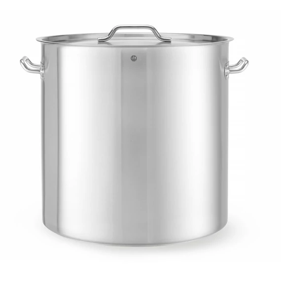 Magasan lábas - fedővel, HENDI, Budget Line, 98L, ⌀500x(H)500mm