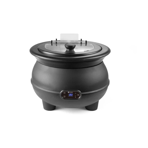 Leves melegentartó, HENDI, 8L, 230V/450W, ⌀370x(H)316mm