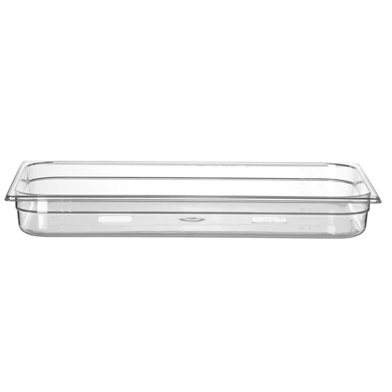 GN edény 1/1, HENDI, Profi Termékcsalád, GN 1/1, 9L, Átlátszó, 530x325x(H)65mm