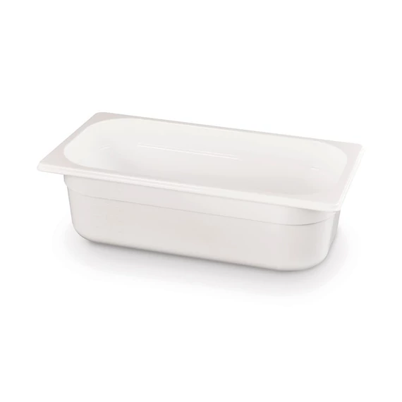 GN edény 1/3, HENDI, GN 1/3, 4L, Fehér, 325x176x(H)100mm