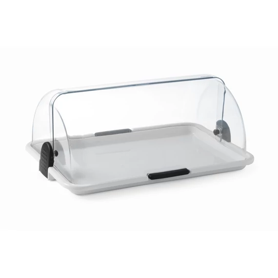 Ételtároló rolltop fedővel, HENDI, 465x310x(H)190mm