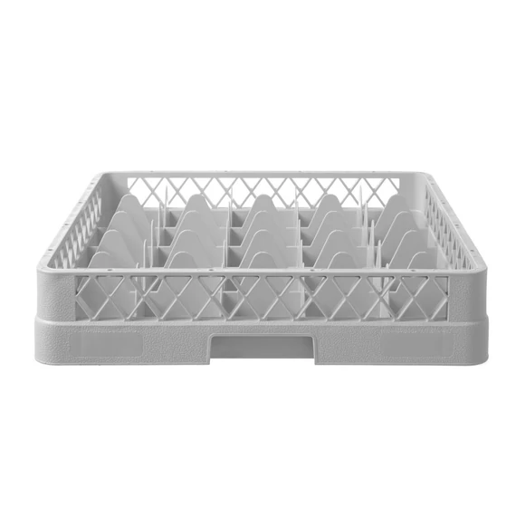 Mosogatókosár poharaknak, HENDI, 25 rekesz, 500x500x(H)104mm