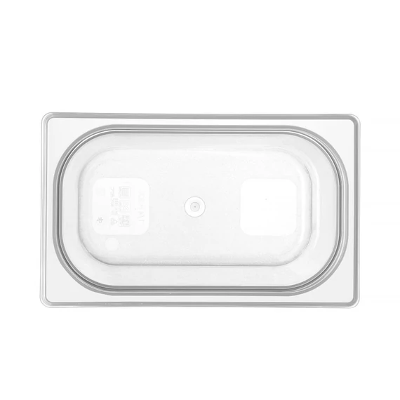GN edény 1/4, HENDI, Profi Termékcsalád, GN 1/4, 5,5L, Átlátszó, 265x162x(H)200mm