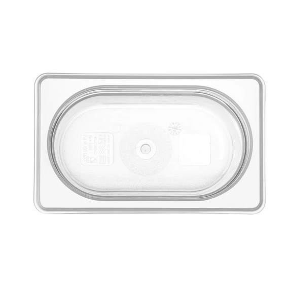 GN edény 1/9, HENDI, Profi Termékcsalád, 1,0, GN 1/9, 1L, Átlátszó, 176x108x(H)100mm