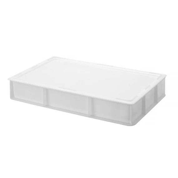 Pizzatészta doboz GN1/1, HENDI, GN 1/1, Fehér, 530x325x(H)90mm