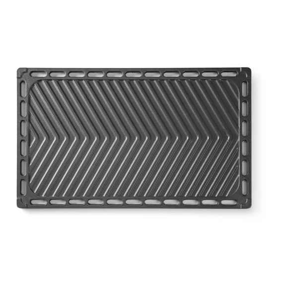 Öntöttvas grill tálca, HENDI, GN 1/1, 325x530mm
