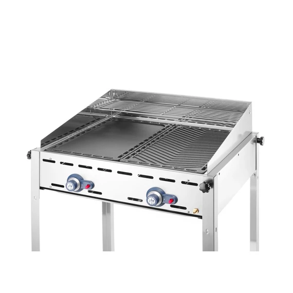 Öntöttvas grill tálca, HENDI, GN 1/1, 325x530mm
