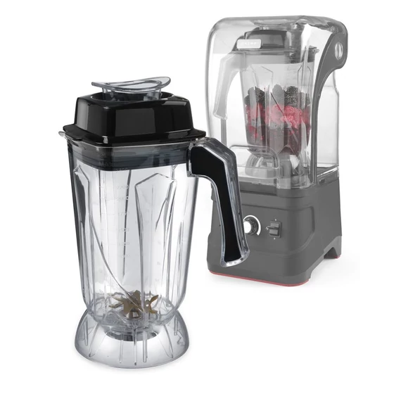 Blender keverőtál titánium bevonatú pengével, HENDI, 2,5L, 200x170x(H)360mm