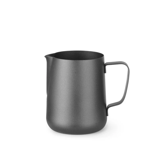 Tejes kancsó fekete, HENDI, 0,6L, ⌀90x(H)112mm