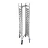 Használt edényes vagy tároló kocsi, kompakt - 15 x GN 1/1, HENDI, 445x610x(H)1710mm