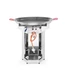 Paella grillsütő 800, HENDI, 7kW, 800x800x(H)900mm