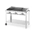 Green Fire grillsütő, 3 égővel, HENDI, Profi Termékcsalád, 17,4kW, 1078x612x(H)825mm