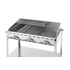 Green Fire grillsütő, 3 égővel, HENDI, Profi Termékcsalád, 17,4kW, 1078x612x(H)825mm