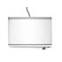 Rostlap sima nagy, HENDI, Kitchen Line, 220-240V/2400W, 527x404x(H)233mm