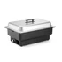 Elektromos chafing Tellano modell , HENDI, Kitchen Line, GN 1/1, 9L, 220-240V/900W, 575x349x(H)278mm