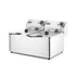 Olajsütő Kitchen Line - 2x 8L, HENDI, Kitchen Termékcsalád, 16L, 230V/7000W, 542x430x(H)351mm