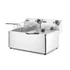 Olajsütő Kitchen Line - 2x 8L, HENDI, Kitchen Termékcsalád, 16L, 230V/7000W, 542x430x(H)351mm