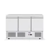 Háromajtós hűtött munkaasztal Kitchen Termékcsalád 380L, Arktic, 230V/220W, 1375x700x(H)890mm