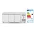 Hűtött pult, 3 ajtó, 420L, Arktic, Profi Line, GN 1/1, 420L, 230V/400W, 1795x700x(H)879mm