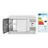 Kétajtós mélyhűtött munkaasztal Profi Termékcsalád 280L, Arktic, Profi Termékcsalád, GN 1/1, 280L, 230V/600W, 1360x700x(H)910mm