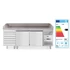 Kétajtós pizza munkaasztal 7 fiókkal 280L, Arktic, 250L, 230V/250W, 2020x802x(H)1000mm