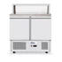 Kétajtós pizza munkaasztal 300L, Arktic, 230V/310W, 900x700x(H)1110mm