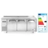 Háromajtós mélyhűtött munkaasztal Kitchen Termékcsalád 390L, Arktic, Kitchen Termékcsalád, 291L, 230V/550W, 1800x600x(H)886mm