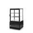 Bemutató vitrin 58L, Arktic, fekete, 230V/170W, 452x406x(H)830mm