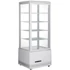 Bemutató vitrin 98L, Arktic, fehér, 230V/210W, 444x397x(H)1100mm