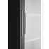 Hátulról megvilágított panellel rendelkező hűtőszekrény, egyajtós, Arktic, 254L, Fekete, 220-240V/250W, 578x605x(H)1980mm