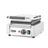 Kontakt grill - szimpla verzió, HENDI, Bordázott tetejű és sima aljú, 230V/1800W, 310x375x(H)216mm