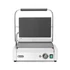 Kontakt grill Pannini, HENDI, Bordázott tetejű és sima aljú, 230V/2200W, 430x375x(H)216mm