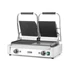 Kontakt grill - dupla verzió, HENDI, fele sima, fele bordázott, 230V/3600W, 570x375x(H)216mm