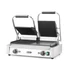 Kontakt grill - dupla verzió, HENDI, fele sima, fele bordázott, 230V/3600W, 570x375x(H)216mm