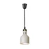 Függesztett melegentartó lámpa henger alakú, HENDI, Fehér, 230V/250W, ⌀175x(H)250mm