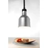 Függesztett melegentartó lámpa henger alakú, HENDI, Ezüst, 230V/250W, ⌀175x(H)250mm