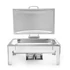 Chafing edény GN 1/1 szatén fényezéssel, HENDI, Profi Termékcsalád, 9L, 570x430x(H)290mm