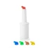 Tároló- és kiöntő palack, BarUp, 0,8L, Fehér, ⌀90x(H)300mm