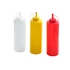 Adagoló flakon készlet - 3 db, HENDI, 0,7L, Átlátszó, 3 db., ⌀70x(H)240mm