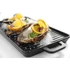 Miniatűr grill lap Little Chef, HENDI, Fekete, 320x162x(H)20mm