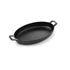 Miniatűr ovális serpenyő Little Chef, Fine Dine, Fekete, 263x140x(H)37mm