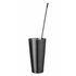 Boston shaker, BarUp, 0,8L, Fekete, ⌀x(H)mm